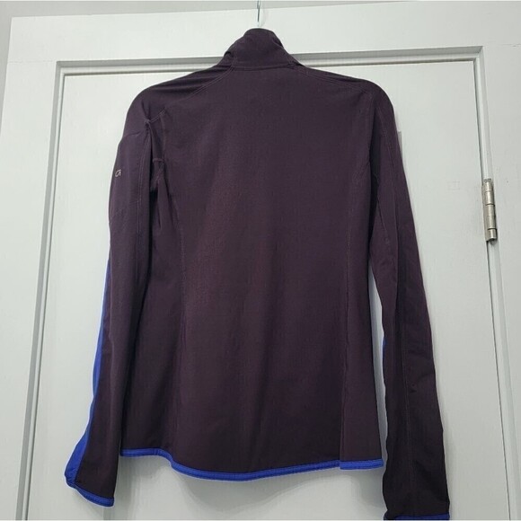 Gap GapFit 1/2 Zip Running Athletic Blue Colorblock Training Jacket Size Small - Picture 6 of 10